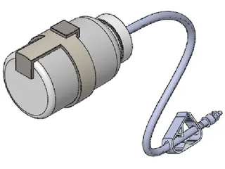 Endoscopy Bottle 3D Model preview