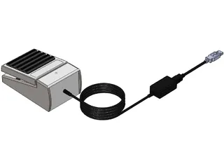 Pedal Captures Endoscopy 3D Model preview