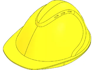 Security Helmet 3D Model preview