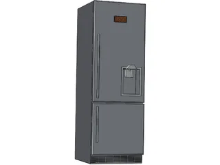 Refrigerator 3D Model preview