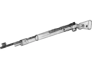 Mauser Karabiner 3D Model preview