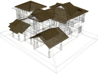House 3D Model preview