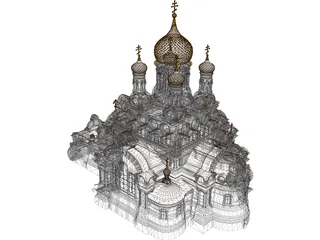 Church 3D Model preview