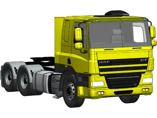 DAF CF85 3D Model preview