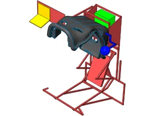 Playseat 3D Model preview