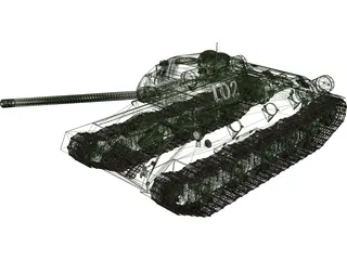 T-34 Tank 3D Model preview