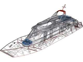 Boat 3D Model preview
