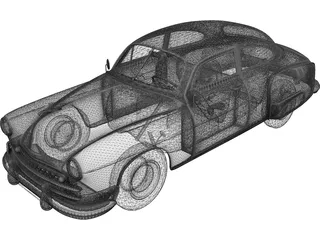 Chevrolet Fleetline (1942) 3D Model preview