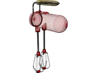 Mixer 3D Model preview