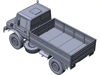 Mercedes-Benz Unimog 1300L 3D Model preview
