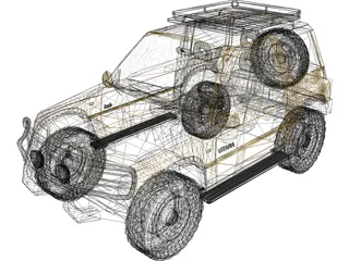 Suzuki Vitara 3D Model preview