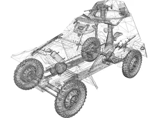 BA 64 3D Model preview
