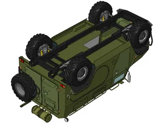 Gaz 2975 Tigr 3D Model preview