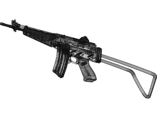 Beretta SC70 3D Model preview