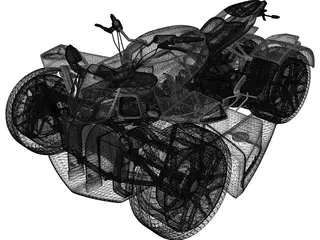 Lazareth Wazuma R1 (2017) 3D Model preview