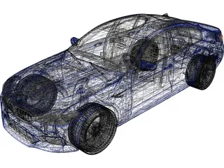BMW M5 [F90] (2018) 3D Model preview
