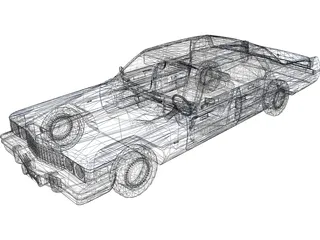 Cadillac Deville (1974) 3D Model preview