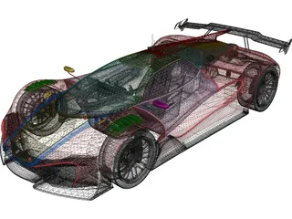 Ferrari Xezri 3D Model preview