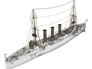 Emden 3D Model preview