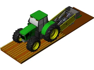 Onion Harvester 3D Model preview