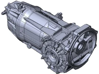 Transaxle Quaife QTEK5 52G 79G 61G 3D Model preview