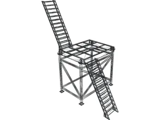 Platform 3D Model preview