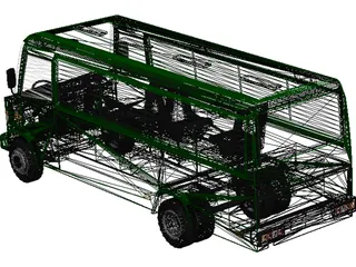 Mercedes-Benz Vario 3D Model preview