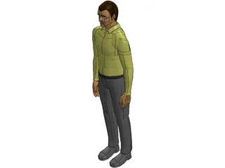 Operator 3D Model preview