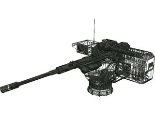 Remote Weapon Station 3D Model preview