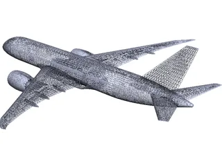 Boeing 787 3D Model preview