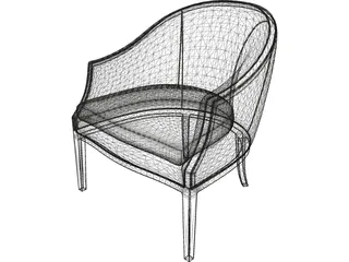 Office Chair 3D Model preview