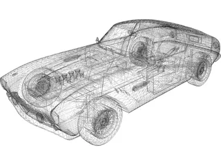Ferrari 250 GT Berlinetta Passo Corto (1959) 3D Model preview