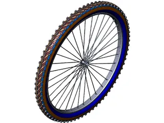 Wheel 3D Model preview