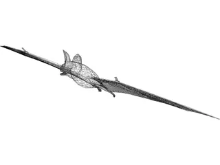 Bat 3D Model preview
