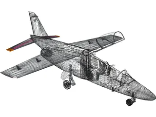 FMA IA-63 Pampa 3D Model preview