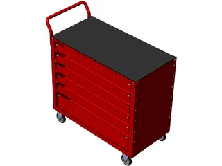 Tool Box 3D Model preview