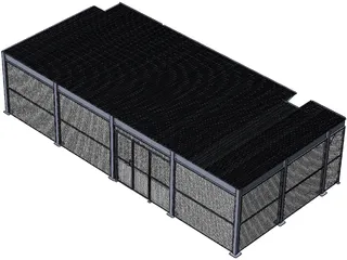 Storage Room Mezzanine 3D Model preview
