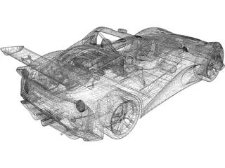 Lotus 3-Eleven 3D Model preview