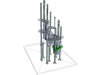 Terminal Tapping Machine 3D Model preview