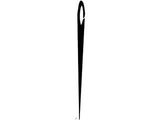 Threading Needle 3D Model preview