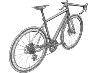 Road Bike 3D Model preview