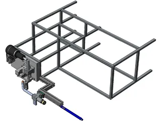 Ranger Weldding Robot 3D Model preview