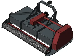 Mulcher 3D Model preview