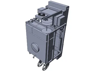 UG Pumping Unit 3D Model preview