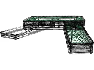 Hotel 3D Model preview
