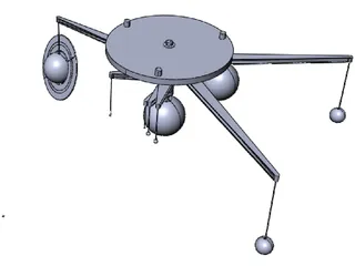 Solar System Layout 3D Model preview