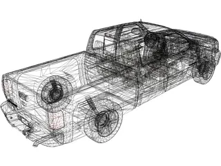 Chevrolet Silverado 3D Model preview