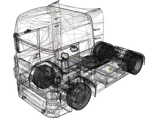 Scania 3D Model preview