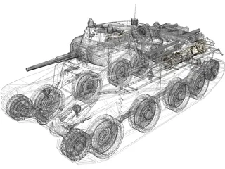 BT-7 3D Model preview