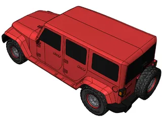 Jeep Wrangler 3D Model preview